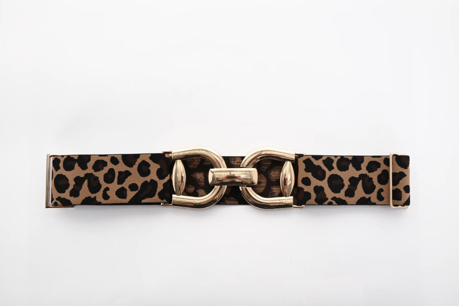 Cheetah Print Belt